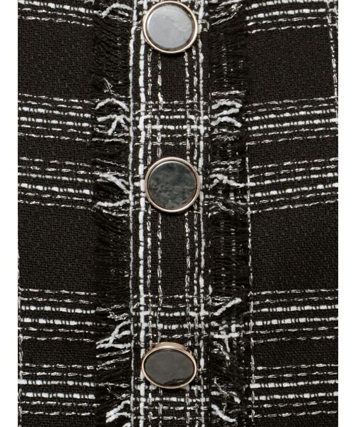 RESEXXY（リゼクシー）の「ツイードコンパクトブラウス【セットアップ着用可能】（シャツ/ブラウス・レディース・ブルー/ブラック/パープル・FREE）」の17枚目の写真