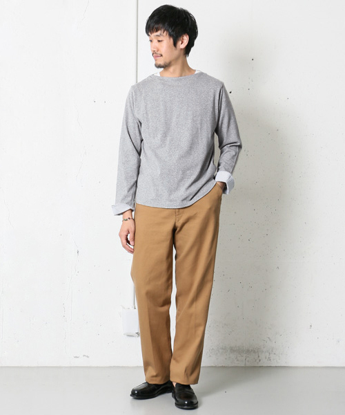 URBAN RESEARCH DOORS MENS(アーバンリサーチ ドアーズ メンズ)の「FORK&SPOON マリンボートネック(Tシャツ/カットソー・メンズ・オフホワイト/グレー/ネイビー/レッド系その他/ブルー系その他・38/40)」の14枚目の写真