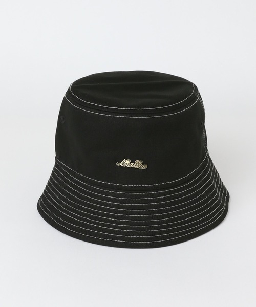 Anui（アニュイ）の「【UNISEX】NEWERA メタルロゴバケハ（ハット・レディース・ブラック/オフホワイト・FREE）」の14枚目の写真