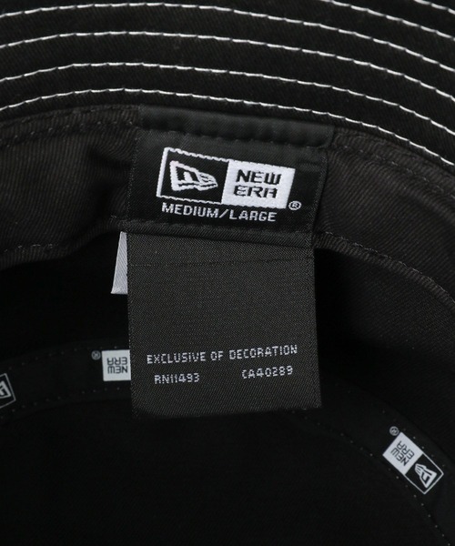 Anui（アニュイ）の「【UNISEX】NEWERA メタルロゴバケハ（ハット・レディース・ブラック/オフホワイト・FREE）」の21枚目の写真