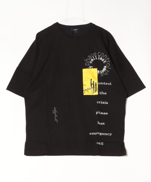 RE730（アールイーセブンサーティー）の「RE730 サークルロゴビッグドルマンスリーブTシャツ（Tシャツ/カットソー・メンズ・オフホワイト/ブラック/レッド・MEDIUM/X-LARGE/LARGE）」の18枚目の写真