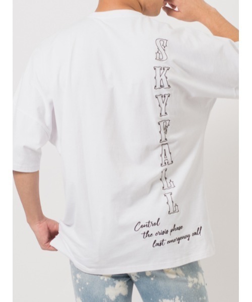 RE730（アールイーセブンサーティー）の「RE730 サークルロゴビッグドルマンスリーブTシャツ（Tシャツ/カットソー・メンズ・オフホワイト/ブラック/レッド・MEDIUM/X-LARGE/LARGE）」の11枚目の写真