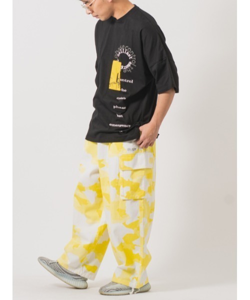 RE730（アールイーセブンサーティー）の「RE730 サークルロゴビッグドルマンスリーブTシャツ（Tシャツ/カットソー・メンズ・オフホワイト/ブラック/レッド・MEDIUM/X-LARGE/LARGE）」の16枚目の写真