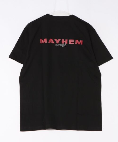 B.I.D.（ビーアイディー）の「《MAYHEM》graphic T（Tシャツ/カットソー・レディース・ブラック・LARGE/MEDIUM）」の2枚目の写真
