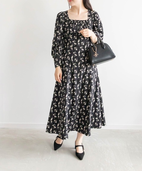 【セール】フラワーフリルワンピース（ワンピース）｜RANDA（ランダ） 6,776円