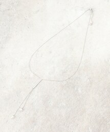 OPAQUE.CLIP | パール調×バー ロングネックレス(ネックレス)