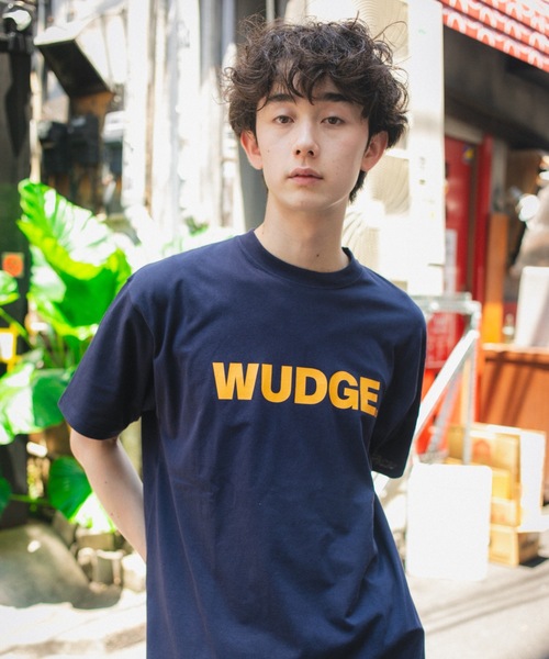 WudgeBoy（ワッジボーイ）の「wudge B logo t-shirts（Tシャツ/カットソー・レディース・カーキ/ネイビー/ホワイト・MEDIUM/LARGE/X-LARGE）」の3枚目の写真