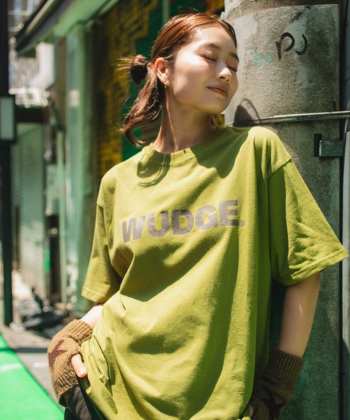 WudgeBoy（ワッジボーイ）の「wudge B logo t-shirts（Tシャツ/カットソー・レディース・カーキ/ネイビー/ホワイト・MEDIUM/LARGE/X-LARGE）」の10枚目の写真