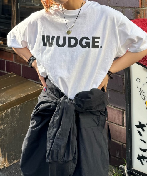 WudgeBoy（ワッジボーイ）の「wudge B logo t-shirts（Tシャツ/カットソー・レディース・カーキ/ネイビー/ホワイト・MEDIUM/LARGE/X-LARGE）」の7枚目の写真