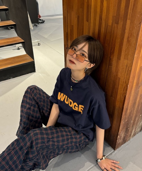 WudgeBoy（ワッジボーイ）の「wudge B logo t-shirts（Tシャツ/カットソー・レディース・カーキ/ネイビー/ホワイト・MEDIUM/LARGE/X-LARGE）」の21枚目の写真