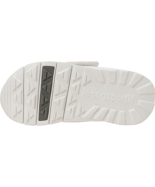 le coq sportif(ルコックスポルティフ)の「LCS モンペリエ VI F(スニーカー・キッズ・ホワイト×ブラック/ベージュ系・15.5cm/13.0cm/13.5cm/14.0cm/14.5cm/15.0cm/16.0cm/17.0cm/18.0cm/16.5cm/17.5cm)」の4枚目の写真