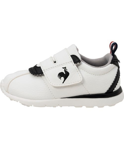 le coq sportif(ルコックスポルティフ)の「LCS モンペリエ VI F(スニーカー・キッズ・ホワイト×ブラック/ベージュ系・15.5cm/13.0cm/13.5cm/14.0cm/14.5cm/15.0cm/16.0cm/17.0cm/18.0cm/16.5cm/17.5cm)」の6枚目の写真