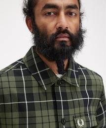FRED PERRY（フレッドペリー）の「Check Overshirt（シャツ/ブラウス