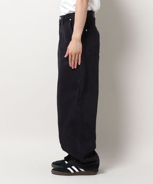 【セール】3.3 Field Trip／カーブワイドデニムパンツ（デニムパンツ）｜3.3 Field Trip （3.3フィールドトリップ）