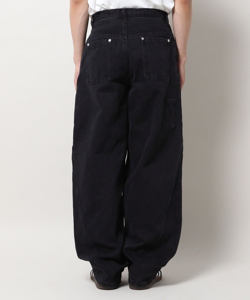 【セール】3.3 Field Trip／カーブワイドデニムパンツ（デニムパンツ）｜3.3 Field Trip （3.3フィールドトリップ）
