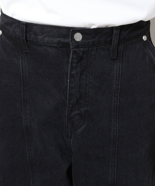 【セール】3.3 Field Trip／カーブワイドデニムパンツ（デニムパンツ）｜3.3 Field Trip （3.3フィールドトリップ）