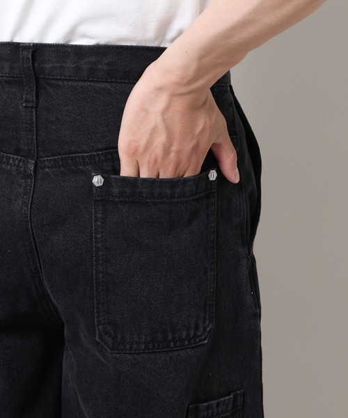 【セール】3.3 Field Trip／カーブワイドデニムパンツ（デニムパンツ）｜3.3 Field Trip （3.3フィールドトリップ）