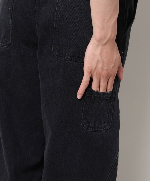 【セール】3.3 Field Trip／カーブワイドデニムパンツ（デニムパンツ）｜3.3 Field Trip （3.3フィールドトリップ）