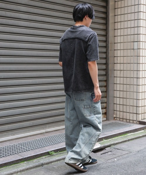 【セール】3.3 Field Trip／カーブワイドデニムパンツ（デニムパンツ）｜3.3 Field Trip （3.3フィールドトリップ）