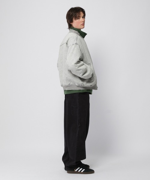 【セール】3.3 Field Trip／カーブワイドデニムパンツ（デニムパンツ）｜3.3 Field Trip （3.3フィールドトリップ）