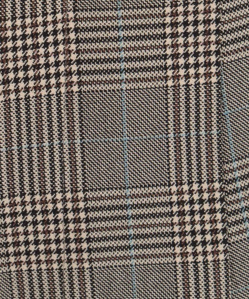 Andemiu（アンデミュウ）の「チェックオリカエシワイドパンツ141514（スラックス・レディース・ベージュ/グレー・SMALL/MEDIUM）」の3枚目の写真