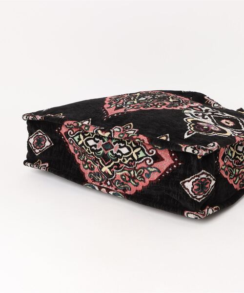 チャイハネ（チャイハネ）の「【チャイハネ】ギルダートートバッグ（トートバッグ・レディース・ブラック/ワイン・FREE）」の4枚目の写真