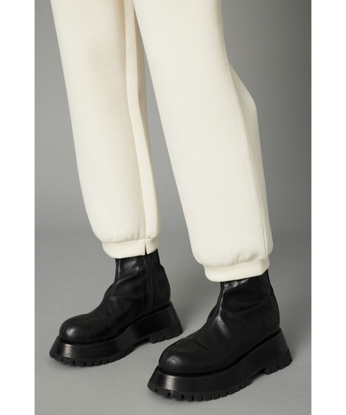 HeRIN.CYE（ヘリンドットサイ）の「Feels basic pants　　フィールズベーシックパンツ（スラックス・レディース・杢グレー/ブラック/ホワイト・38/36）」の13枚目の写真