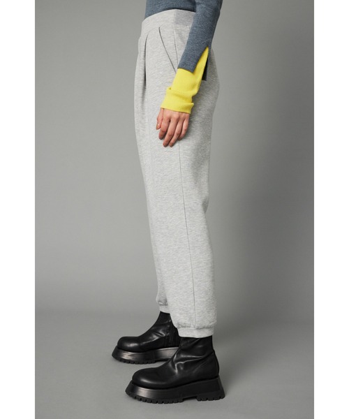 HeRIN.CYE（ヘリンドットサイ）の「Feels basic pants　　フィールズベーシックパンツ（スラックス・レディース・杢グレー/ブラック/ホワイト・38/36）」の22枚目の写真