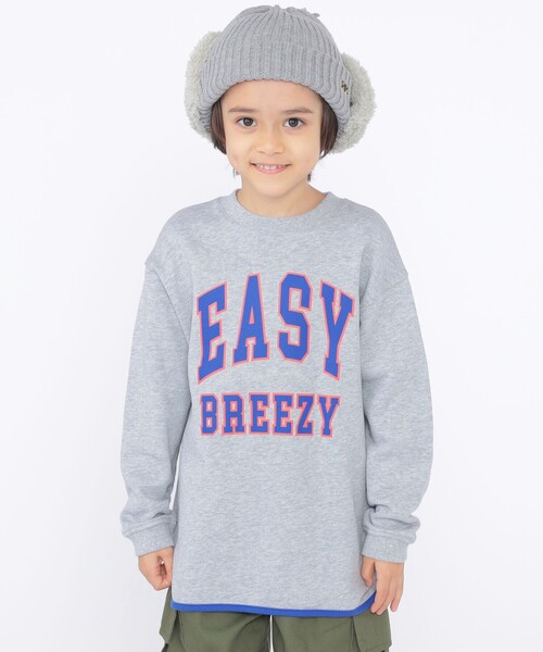 【セール】SHIPS KIDS:100～130cm / パイピング カレッジ ロゴ スウェット（スウェット）｜SHIPS（シップス）