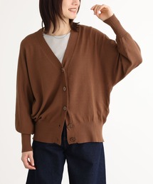 n'OrLABEL（ノアールレーベル）の「【機能素材】『ハイゲージドルマンニットカーディガン』（カーディガン/ボレロ）」