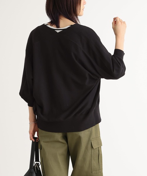 n'OrLABEL（ノアールレーベル）の「【機能素材】『ハイゲージドルマンニットカーディガン』（カーディガン/ボレロ・レディース・ブラウン/杢グレー/ブラック・2/1）」の17枚目の写真