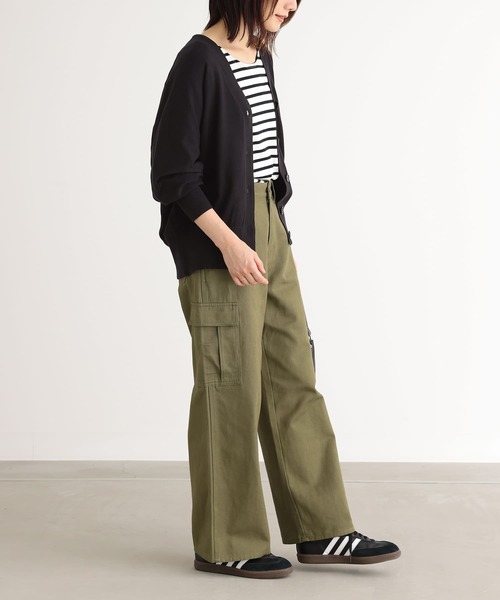 n'OrLABEL（ノアールレーベル）の「【機能素材】『ハイゲージドルマンニットカーディガン』（カーディガン/ボレロ・レディース・ブラウン/杢グレー/ブラック・2/1）」の19枚目の写真