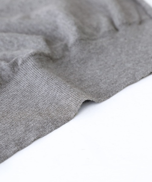 n'OrLABEL（ノアールレーベル）の「【機能素材】『ハイゲージドルマンニットカーディガン』（カーディガン/ボレロ・レディース・ブラウン/杢グレー/ブラック・2/1）」の12枚目の写真