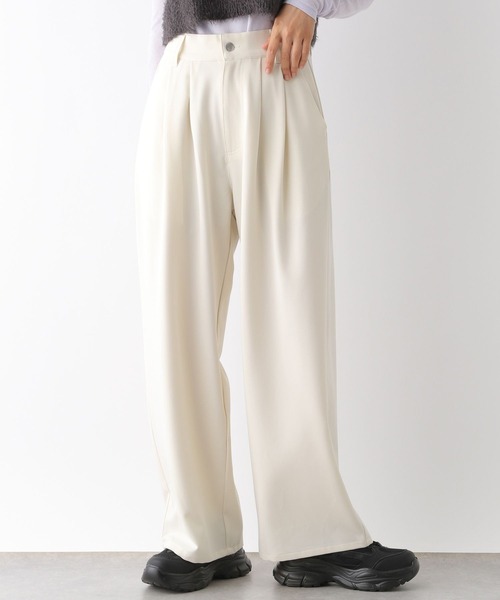 LEPSIM（レプシィム）の「とろみシャンブレーパンツ　148940（その他パンツ・レディース・ブラック/アイボリー/グレー/カーキ・FREE）」の17枚目の写真