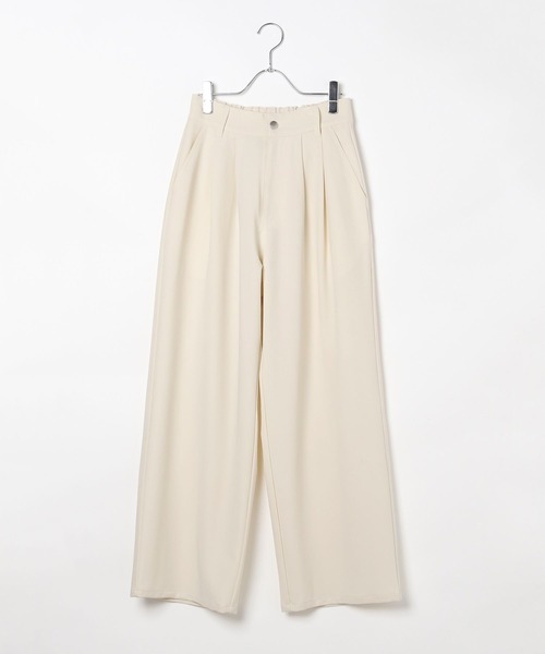 LEPSIM（レプシィム）の「とろみシャンブレーパンツ　148940（その他パンツ・レディース・ブラック/アイボリー/グレー/カーキ・FREE）」の5枚目の写真