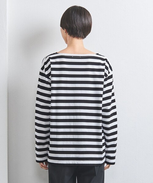 UNITED ARROWS（ユナイテッドアローズ）の「ボーダー＆ソリッド ロングスリーブ カットソー（Tシャツ/カットソー・レディース・ブラック/ロイヤルブルー/その他1・FREE）」の16枚目の写真