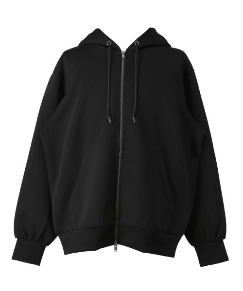 【極希少】ジャンポールゴルチエ ジップパーカー ショート丈 40 濃茶 S－LL】大人っぽく着られる ダンボールジップパーカ