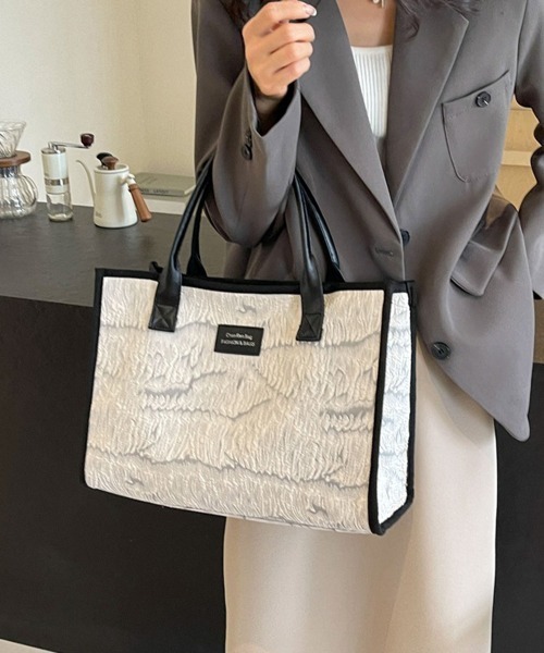 レディース　バック　トートバック トートバッグ レディース 大きめ[品番：STYB0006890]｜STYLE ON