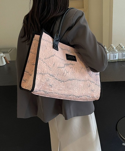 セール】トートバッグ レディース スクエアバッグ（トートバッグ