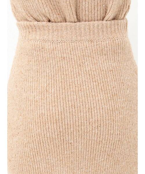 RESEXXY（リゼクシー）の「グリッターIラインニットスカート【セットアップ着用可能】（スカート・レディース・ピンク/オレンジ/ブラック/ブルー・FREE）」の12枚目の写真