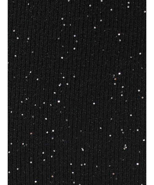 RESEXXY（リゼクシー）の「グリッターIラインニットスカート【セットアップ着用可能】（スカート・レディース・ピンク/オレンジ/ブラック/ブルー・FREE）」の16枚目の写真