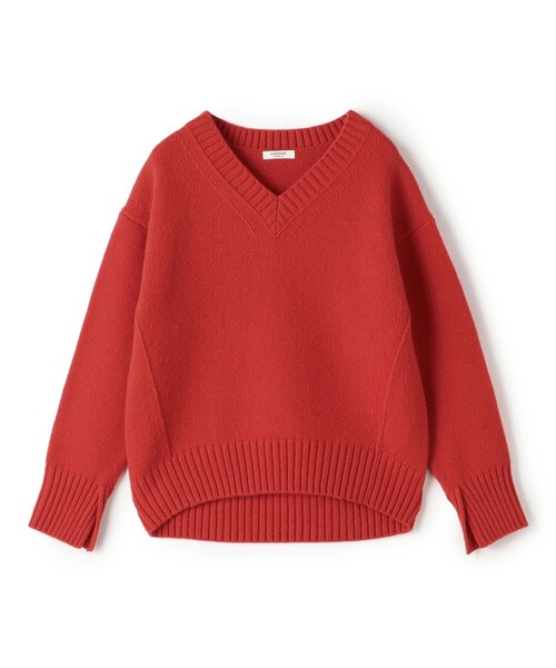 ラムカシミヤ Vネックプルオーバー（ニット/セーター）｜MACPHEE