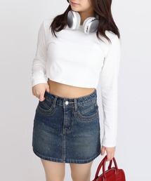 Judin（ジュディン）の「basic クルーロンT【JD】（Tシャツ/カットソー）」