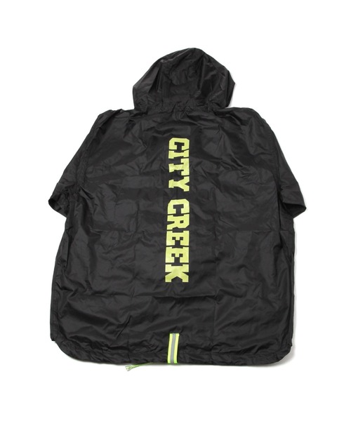 niko and...（ニコアンド）の「【CITY CREEK】レインプルオーバー（レインコート/ポンチョ・メンズ・グレー/ブラック・0）」の6枚目の写真