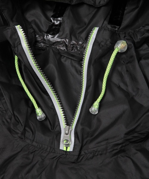 niko and...（ニコアンド）の「【CITY CREEK】レインプルオーバー（レインコート/ポンチョ・メンズ・グレー/ブラック・0）」の17枚目の写真