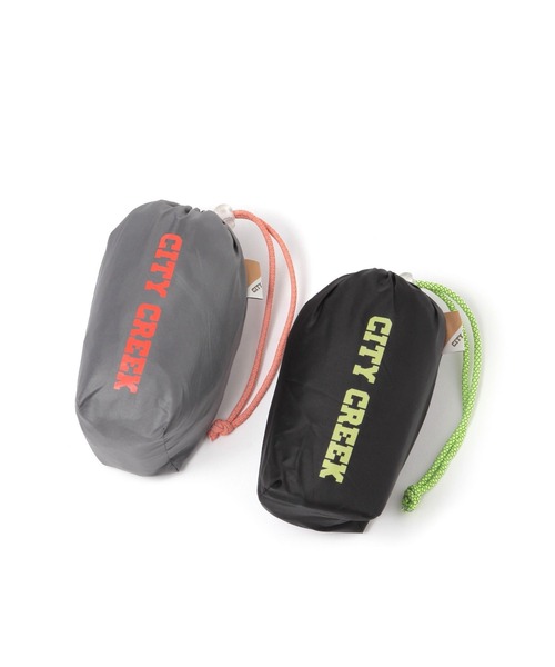 niko and...（ニコアンド）の「【CITY CREEK】レインプルオーバー（レインコート/ポンチョ・メンズ・グレー/ブラック・0）」の8枚目の写真