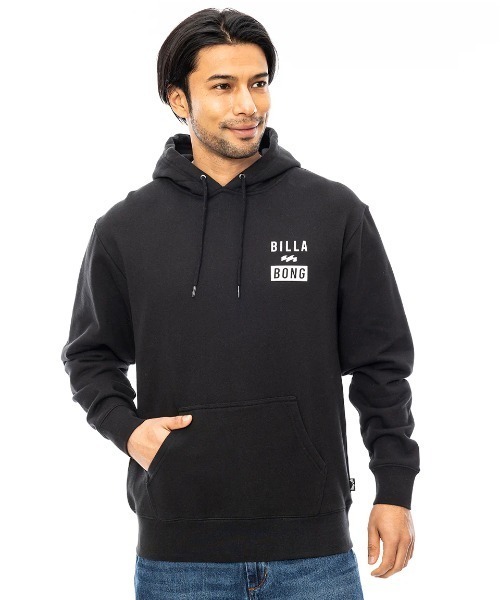 BILLABONG（ビラボン）の「BILLABONG メンズ ADVISORY パーカー 【2024年秋冬モデル】/ビラボンロゴバックプリントプルオーバーパーカー（パーカー・メンズ・ブラック/ダークパープル/オフホワイト・MEDIUM/LARGE/X-LARGE）」の6枚目の写真