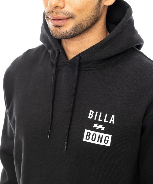 BILLABONG（ビラボン）の「BILLABONG メンズ ADVISORY パーカー 【2024年秋冬モデル】/ビラボンロゴバックプリントプルオーバーパーカー（パーカー・メンズ・ブラック/ダークパープル/オフホワイト・MEDIUM/LARGE/X-LARGE）」の8枚目の写真