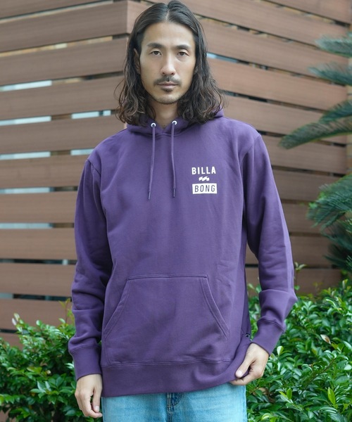 BILLABONG（ビラボン）の「BILLABONG メンズ ADVISORY パーカー 【2024年秋冬モデル】/ビラボンロゴバックプリントプルオーバーパーカー（パーカー・メンズ・ブラック/ダークパープル/オフホワイト・MEDIUM/LARGE/X-LARGE）」の20枚目の写真