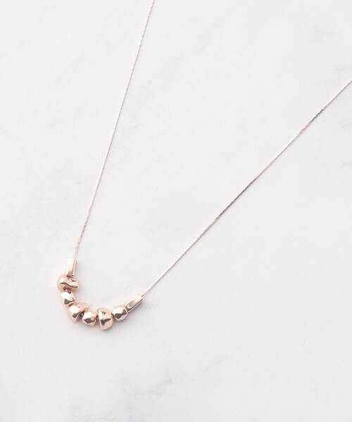 SHOO・LA・RUE（シューラルー）の「◆メッキスライダーネックレス（ネックレス・レディース・ブロンズ/ピンクゴールド/ゴールド/シルバー・00）」の3枚目の写真